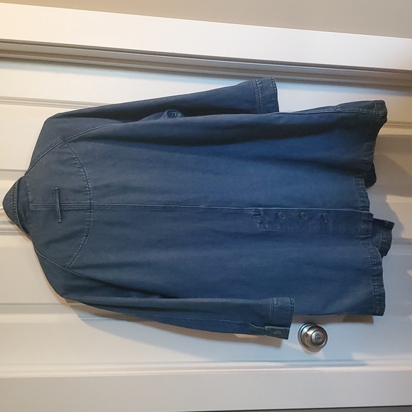 Vintage Eddie Bauer denim chore coat barn jacket large - Picture 5 of 7